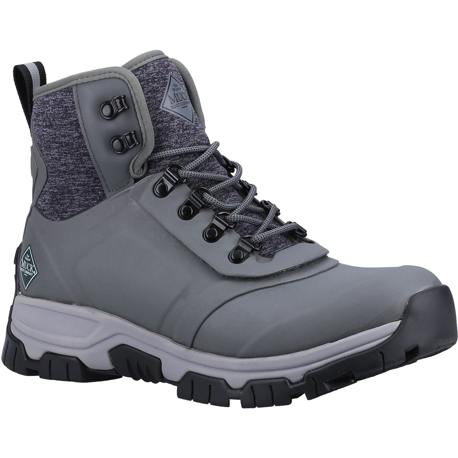 Muck Boots Men's Apex Wellingtons in Grey 4 to 12