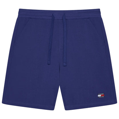 Tommy Jeans Men's Logo Badge Sweat Shorts Cotton Regular Fit S–2XL