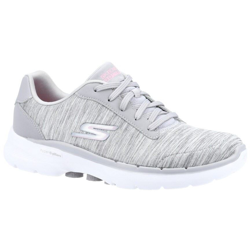 Skechers (GAR124506) Ladies Sports Go Walk 6 in Grey UK 3 to 8