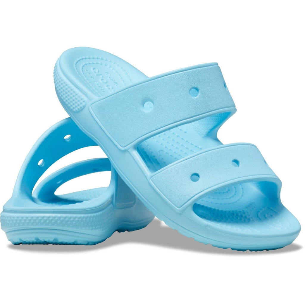 Crocs Unisex's Classic Tie Dye Two Strap Sandals Slide in 4 Colours, Sizes 3 to 8