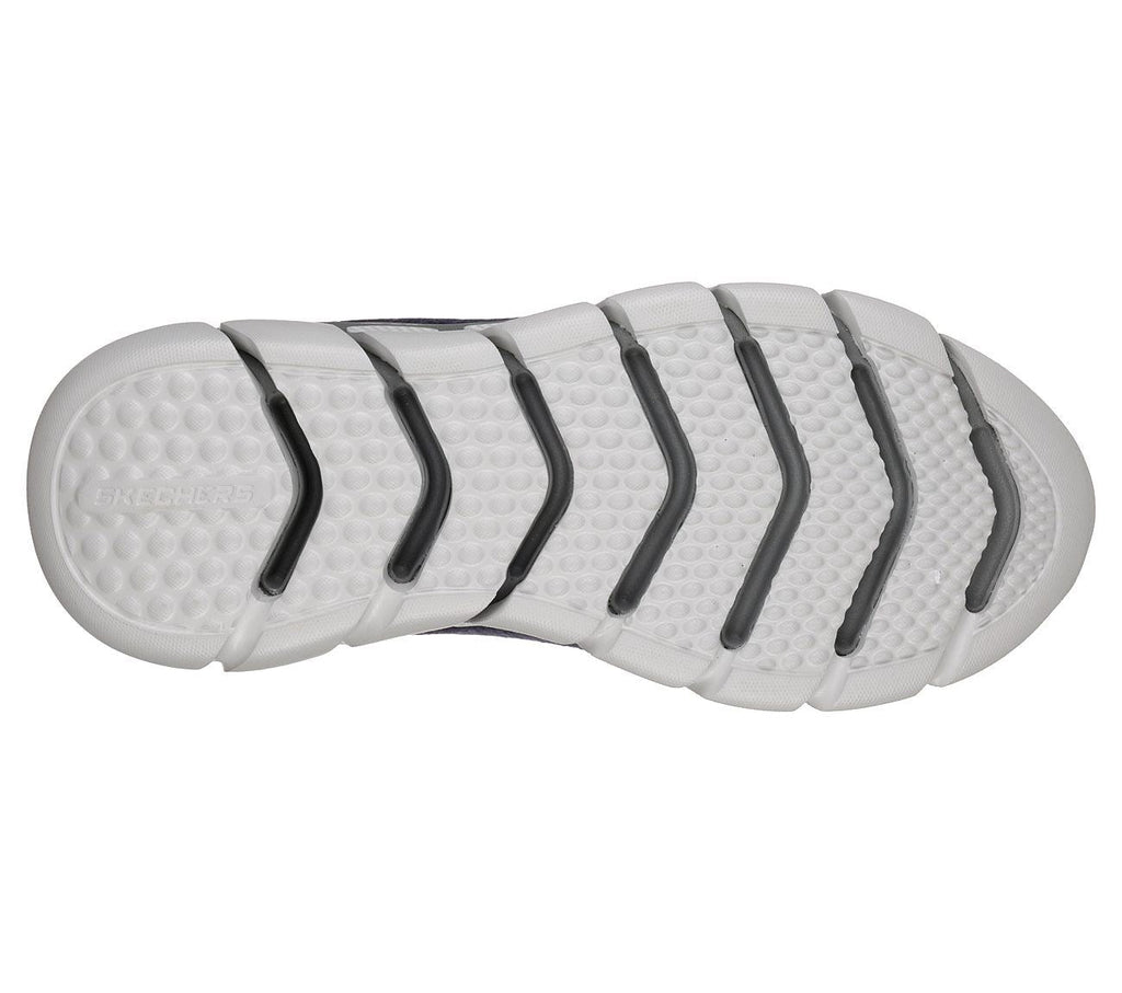 SKECHERS Men's Relaxed Fit Skech-Flex 3.0 Strongkeep Athletic Training Sneaker in Navy/Grey