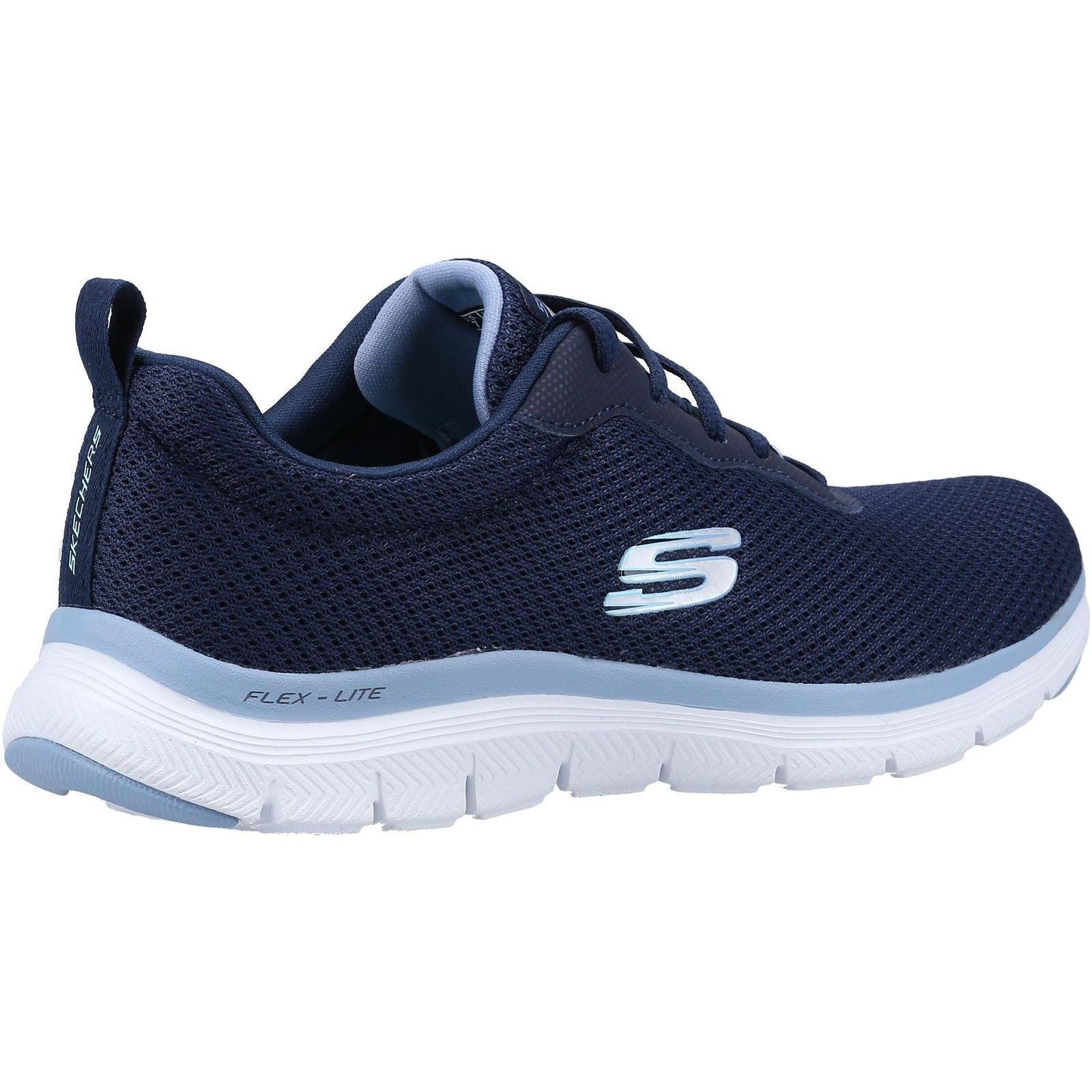 Skechers (GAR149303) Ladies Sports Flex Appeal 4.0 Brilliant View in UK 2 to 8