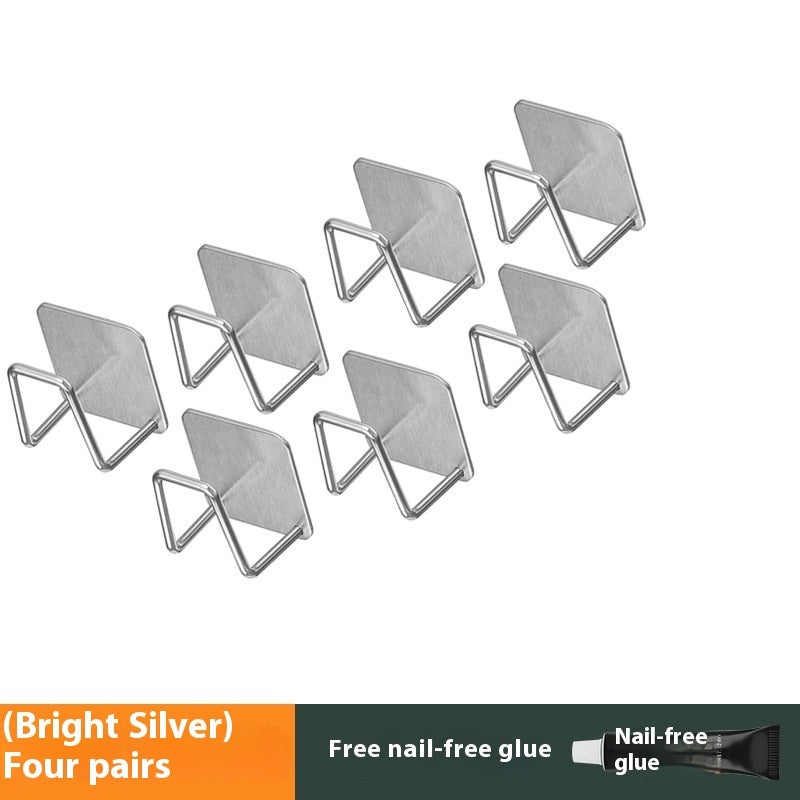 Kitchen Rack Punch-free Wall Hanging Pot Storage Rack