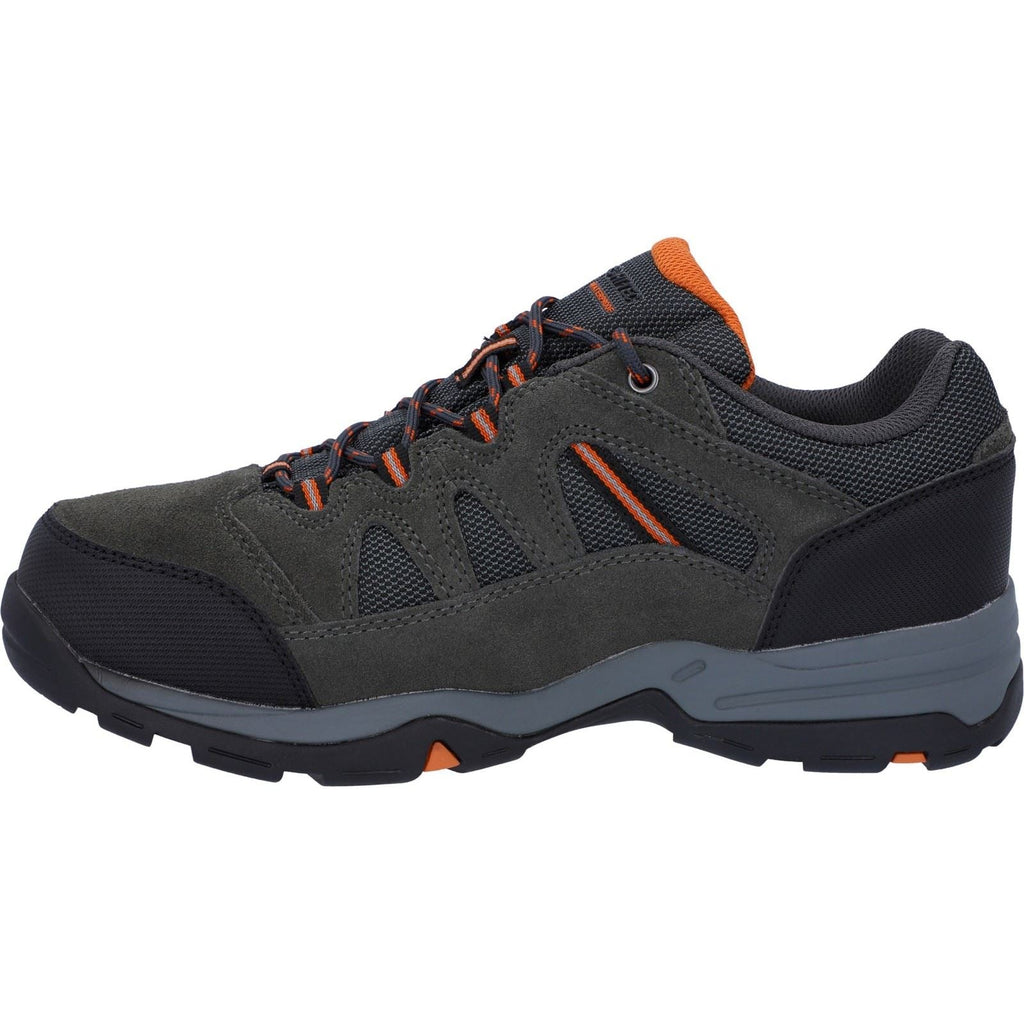 Hi-Tec Men's Bandera II Low Waterproof Walking Shoes in Charcoal/Graphite 6 to 16