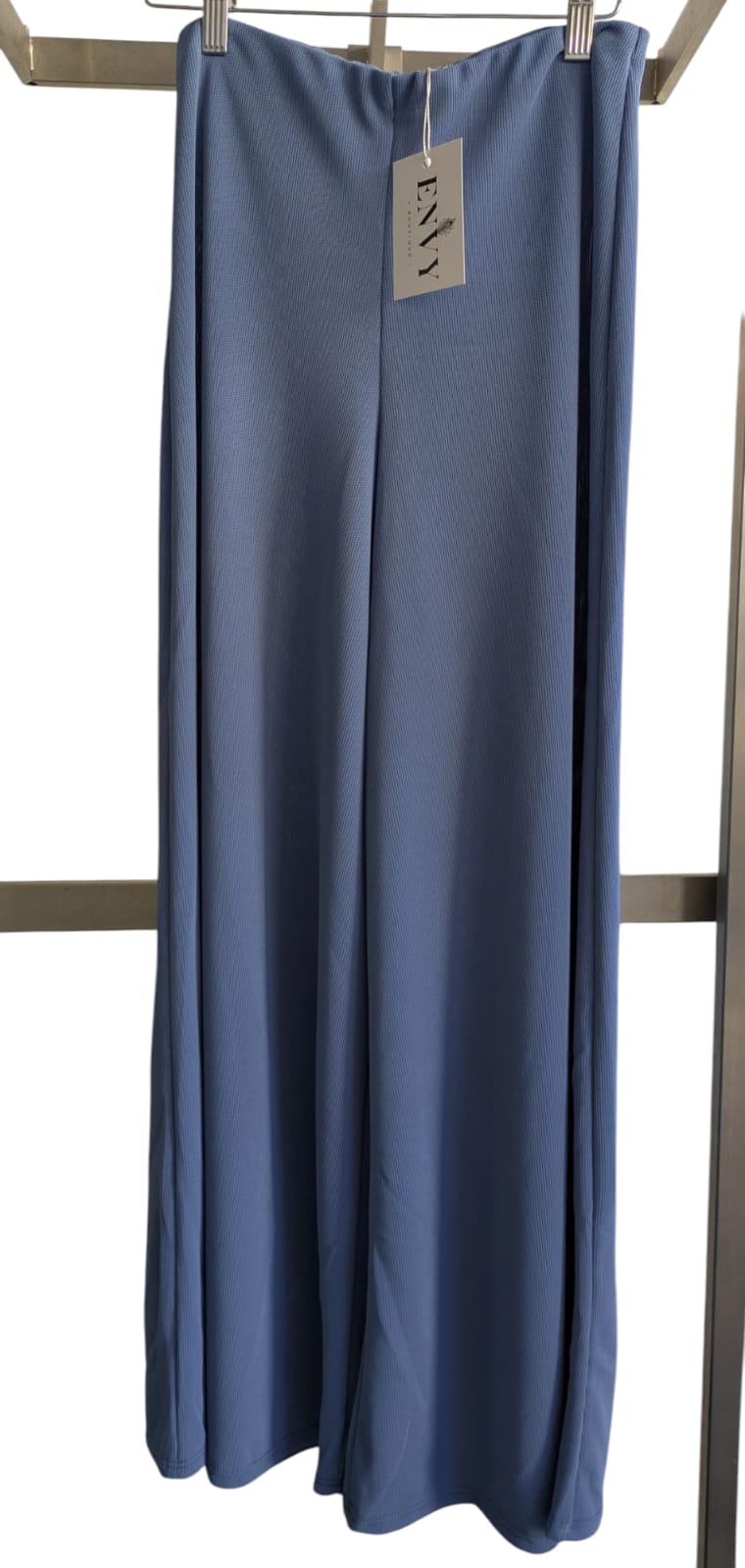 Blue Wide Leg Trousers – One Size Fits 8–14/16