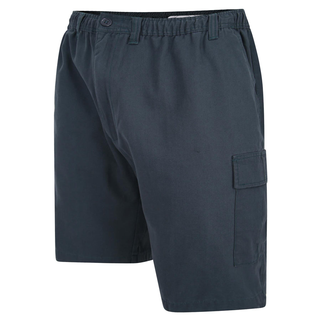 Espionage Mens Big Size Floral Cargo Short Denim (ST051)