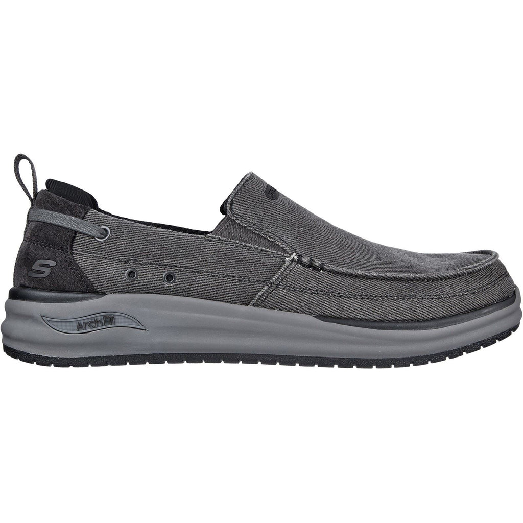 Skechers (GAR204605) Slip On Mens Arch Fit Melo Port Bow Shoes in UK 6 to 12