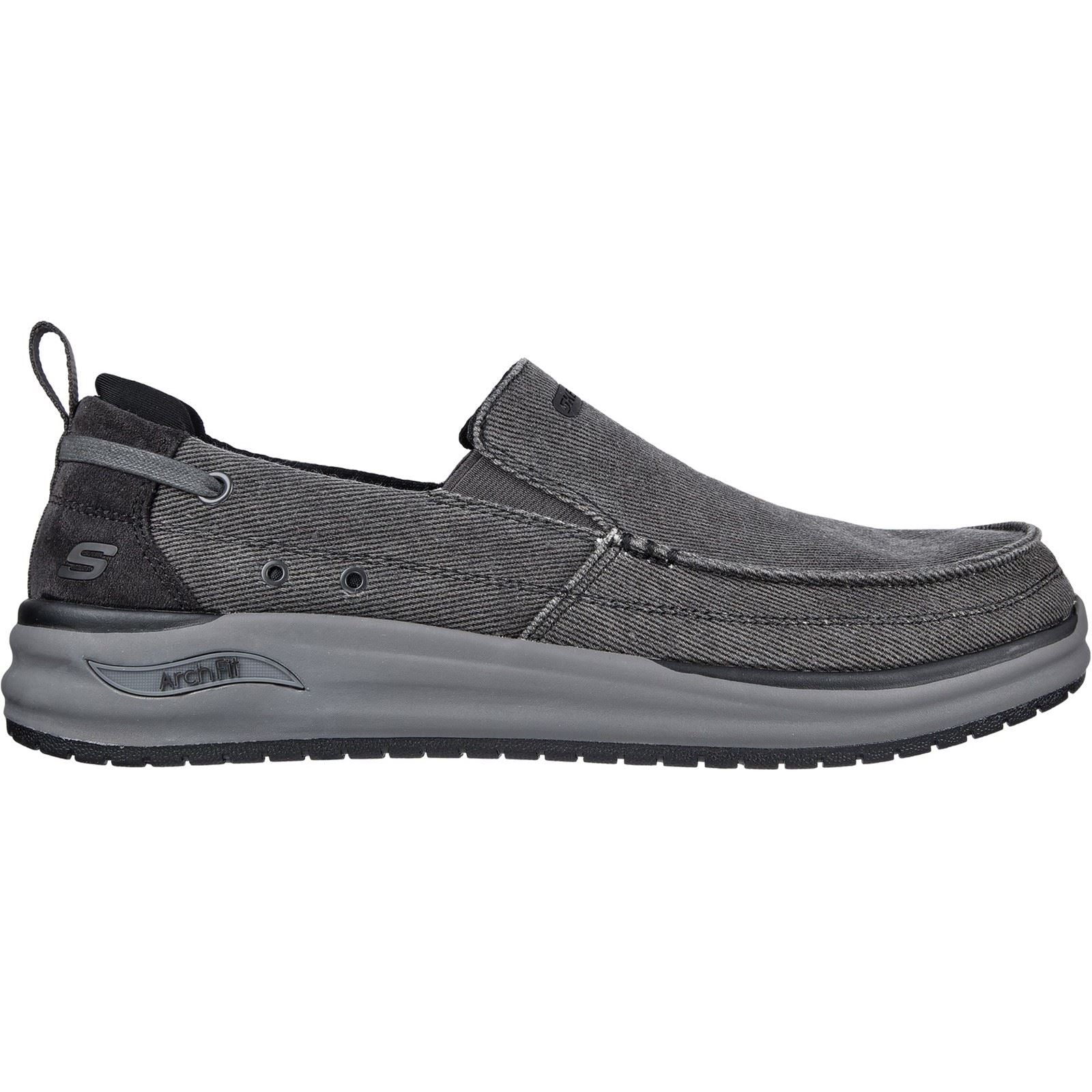 Skechers (GAR204605) Slip On Mens Arch Fit Melo Port Bow Shoes in UK 6 to 12