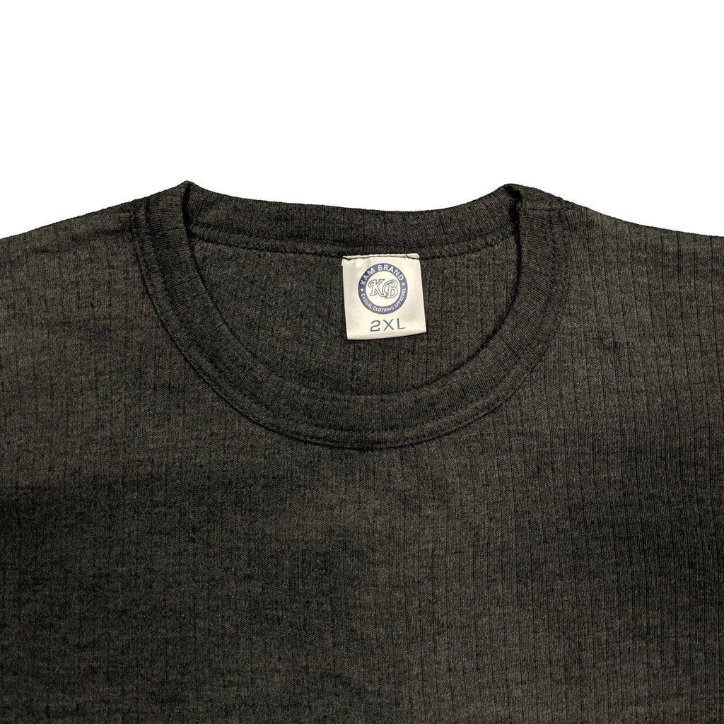 KAM Men's Thermal Long Sleeved Tee Shirt (832) in 2 Colours in 2XL to 8XL