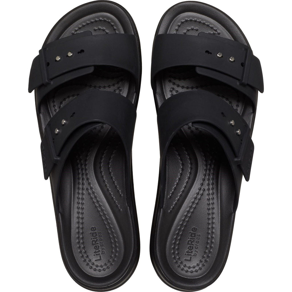 Crocs Women's Brooklyn Sandal Low in Black 4 to 8