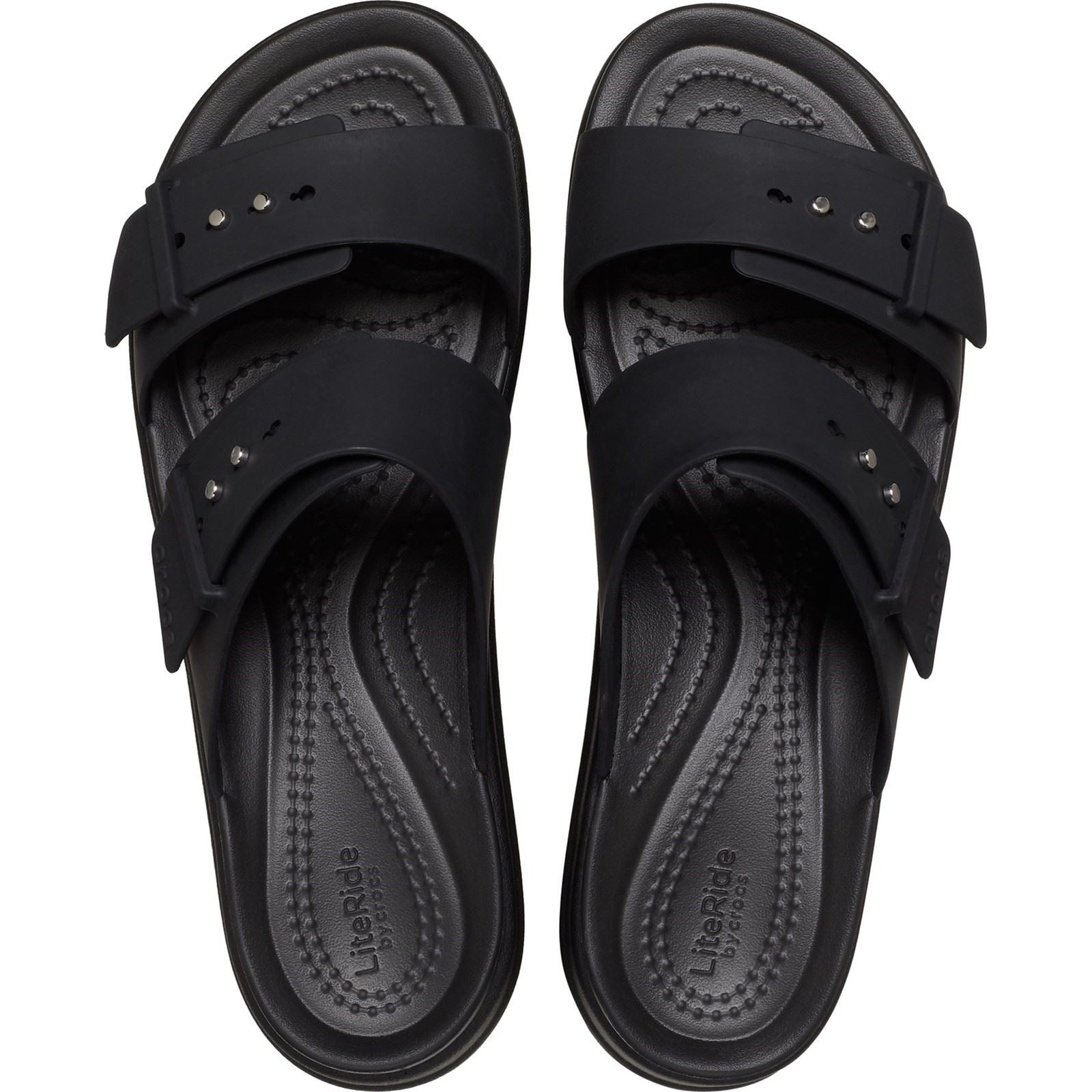 Crocs Women's Brooklyn Sandal Low in Black 4 to 8