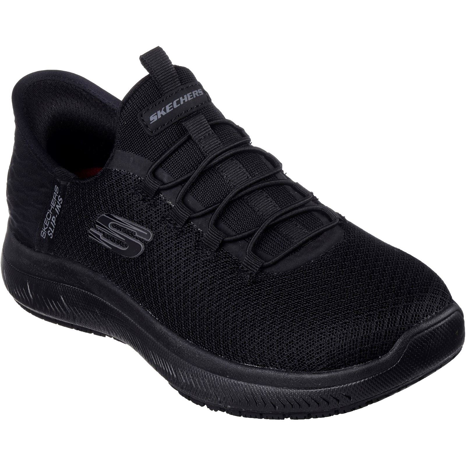 Skechers Women Shoes - Summits SR - Enslee Work in Black, 3-8- GAR108127EC