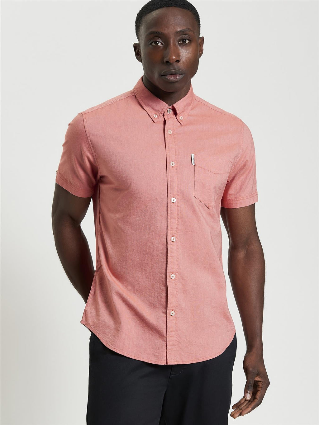 Ben Sherman Signature Oxford Short Sleeve Shirt For Men in 2 Colours, 2XL-5XL