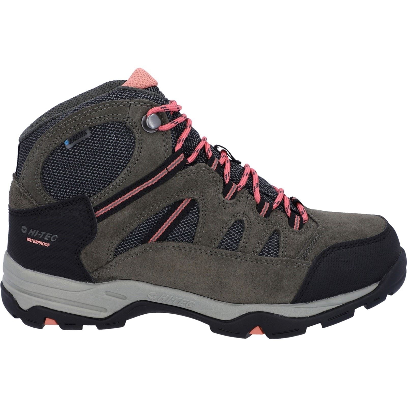 Hi-Tec Men's Banderra Ii WP Wide High Rise Hiking Boots in 2 Colour Options 3 to 8