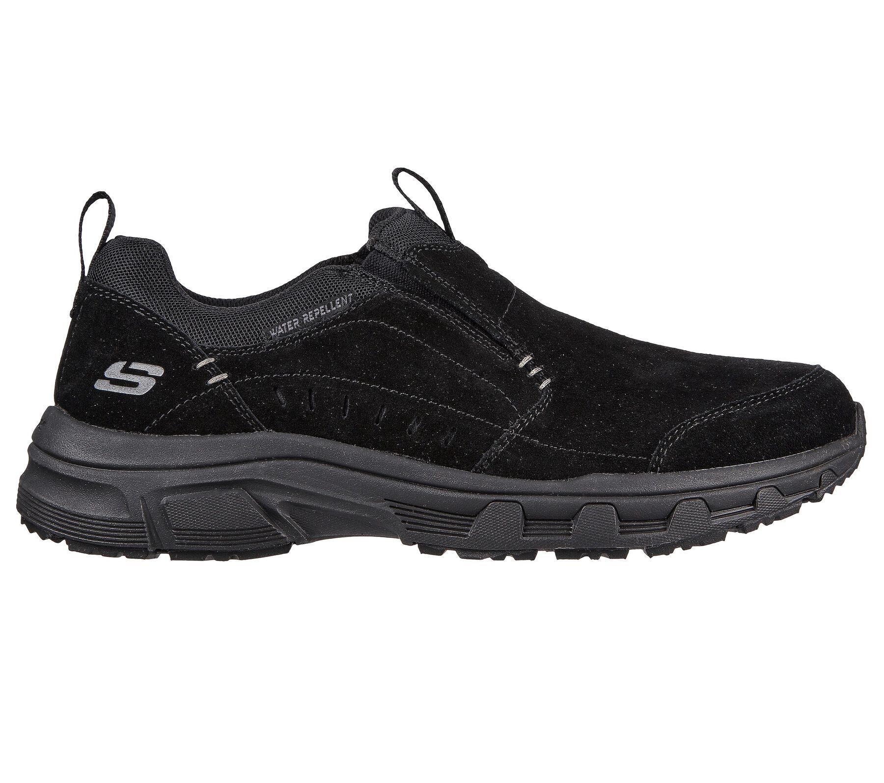 Skechers Men's Oak Canyon Sneaker Shoes in Black in Size UK6 to UK13