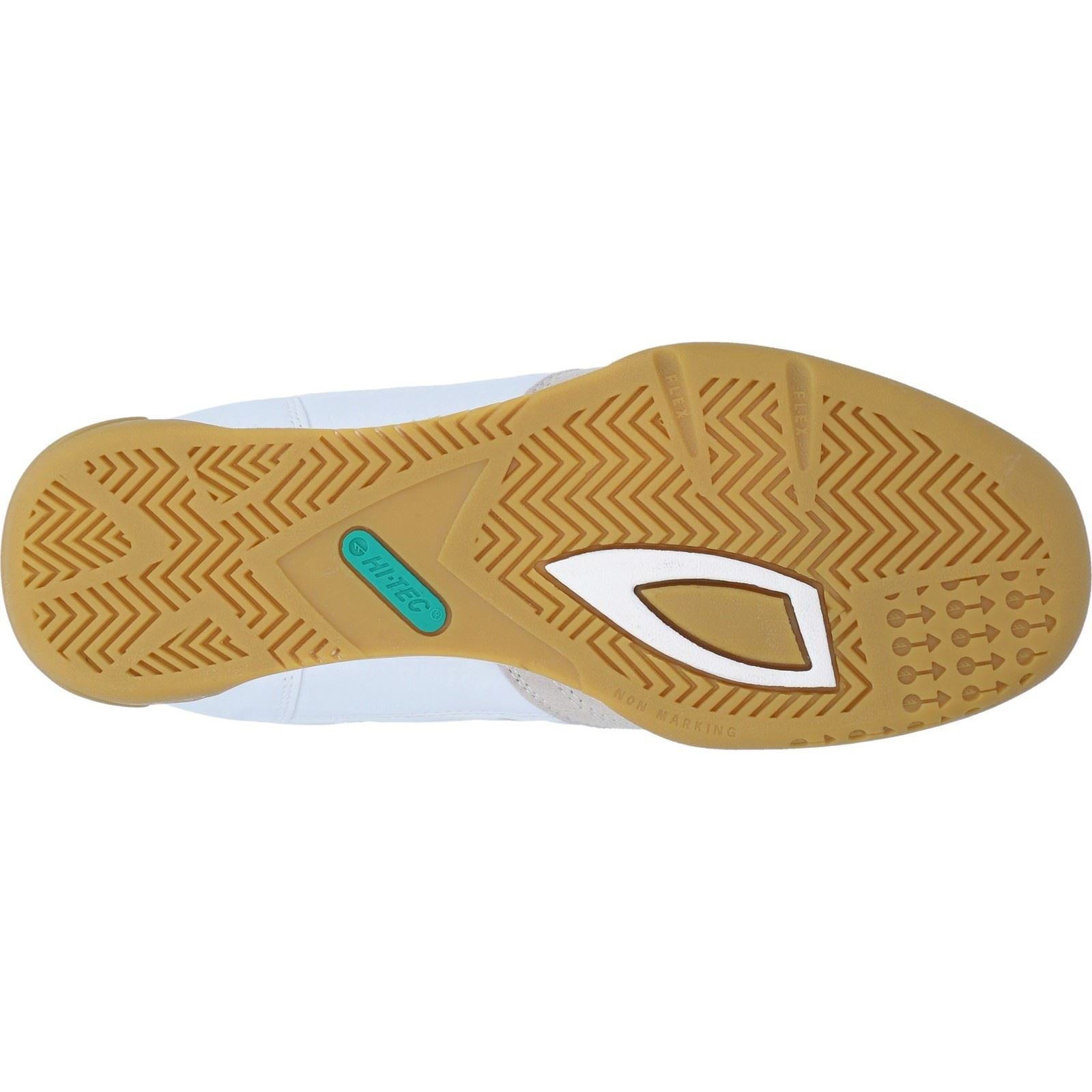 Hi-Tec Unisex Squash Trainer in White 3 to 13