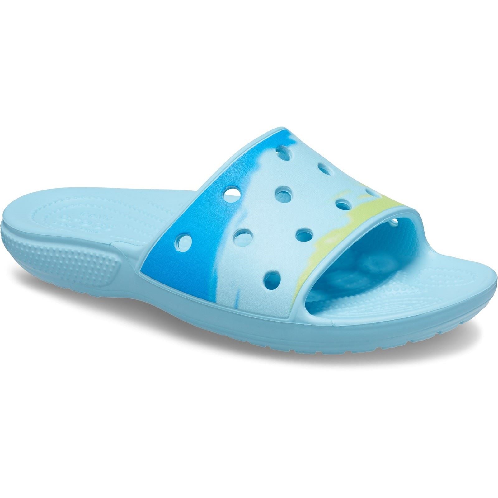 Crocs Unisex's Adult Classic Ombre Slide in Arctic/Multi 4 to 8