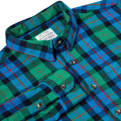 Fat Face Men's Brushed Cotton Check Shirt Long Sleeve Regular Fit S–3XL