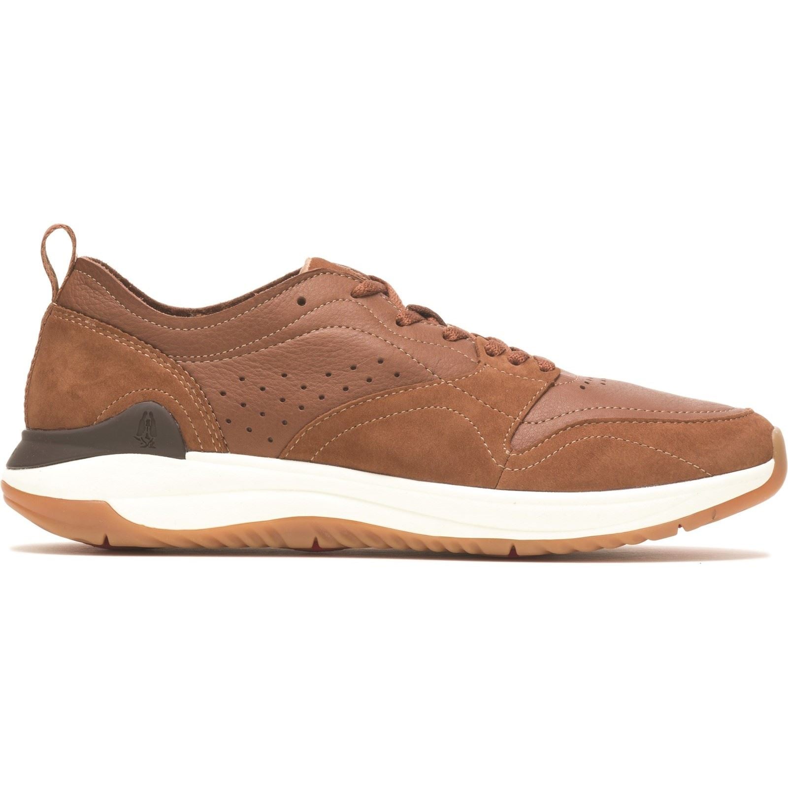 Hush Puppies Felix Perf Laces Mens Shoes in Cognac