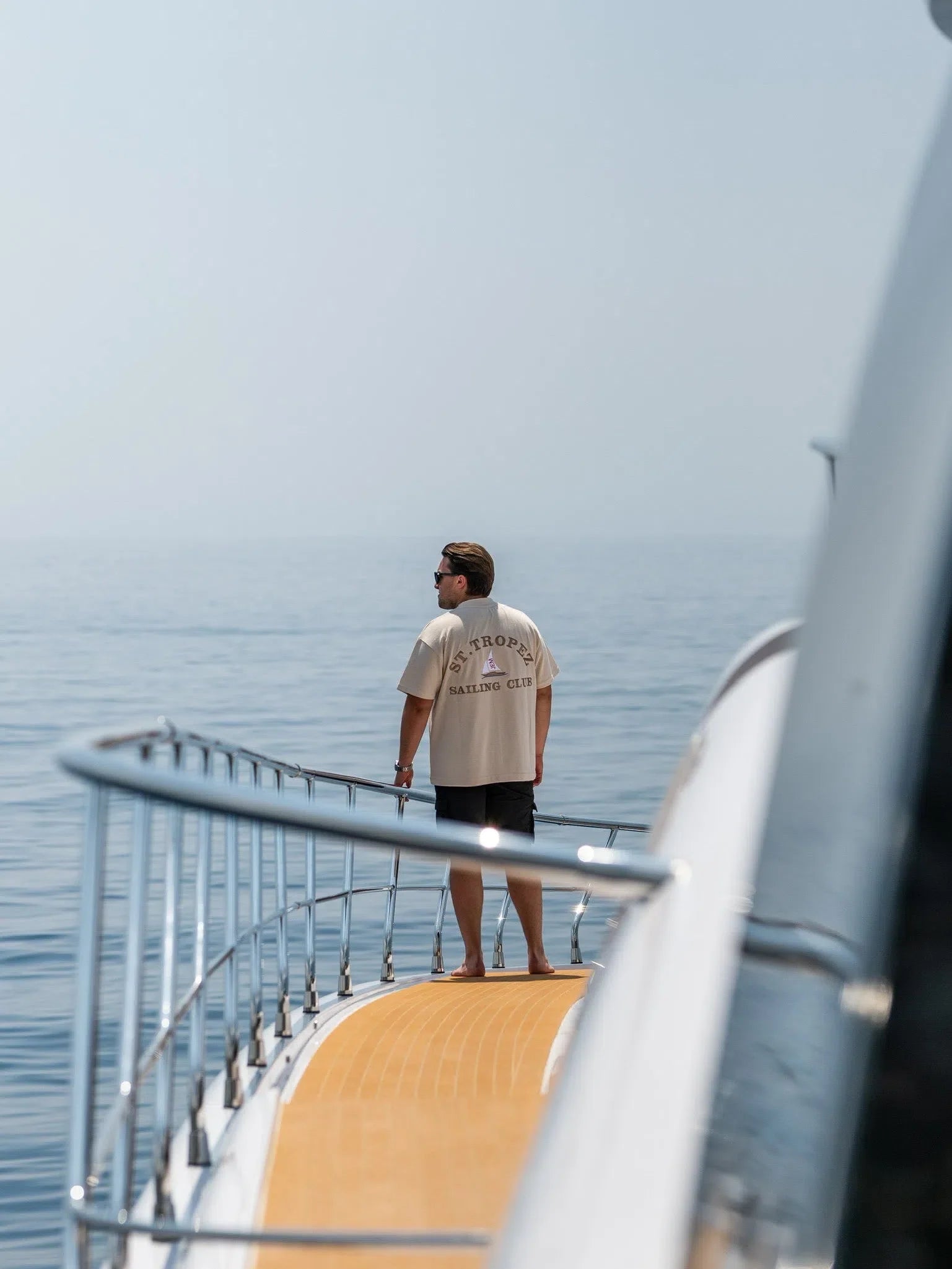 Unisex ST. Tropez T-Shirt Off-White