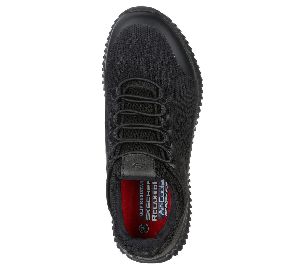 Skechers Women's Work Relaxed Fit Cessnock-Carrboro SR Shoes in Black 3 to 9