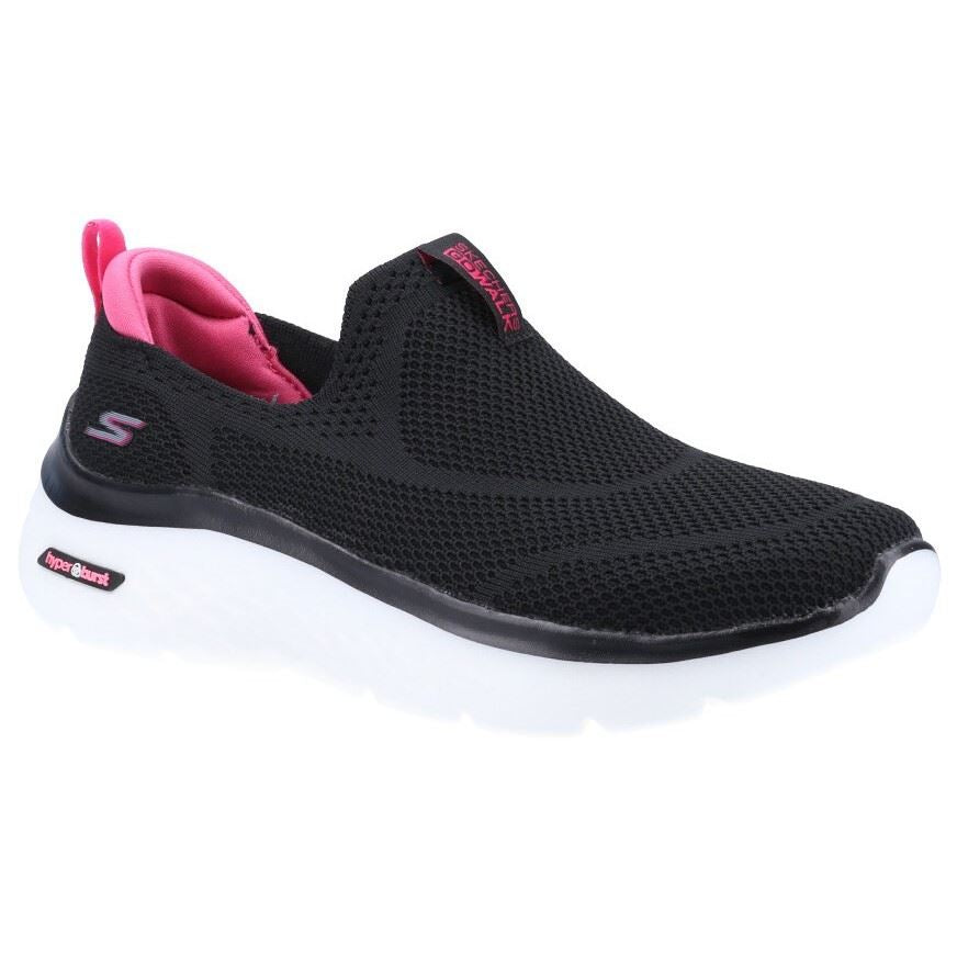 Skechers (GAR124586) Slip On Ladies Shoes GOwalk Hyper Burst in UK 3 to 8