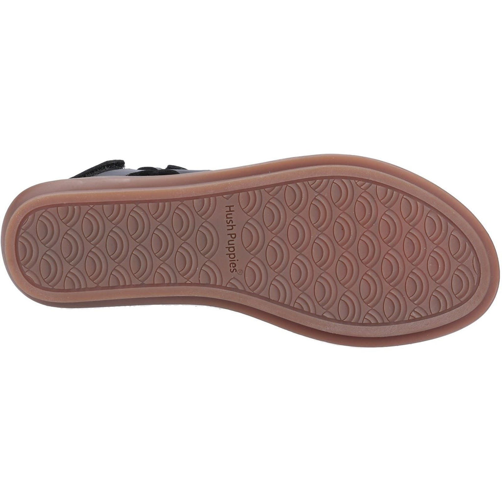 Hush Puppies Norah Sandal Toe Post Ladies Summer in Zebra