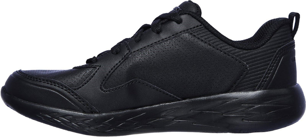 Skechers Go Run 600 Bexor School Shoes Boys BTS in Black Synthetic/ Black Trim