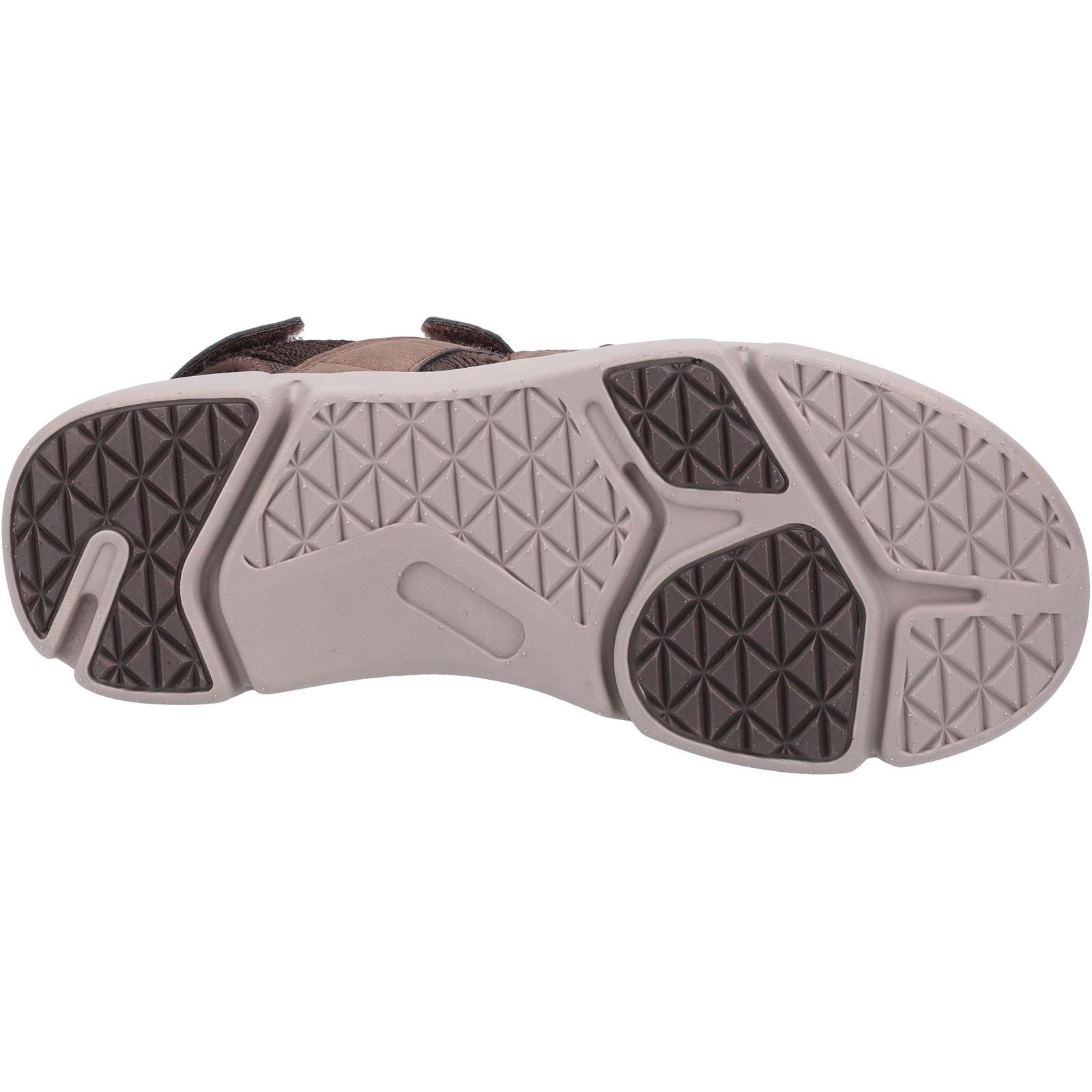 Hush Puppies Raul Multi Velcro strap Mens Summer in Brown