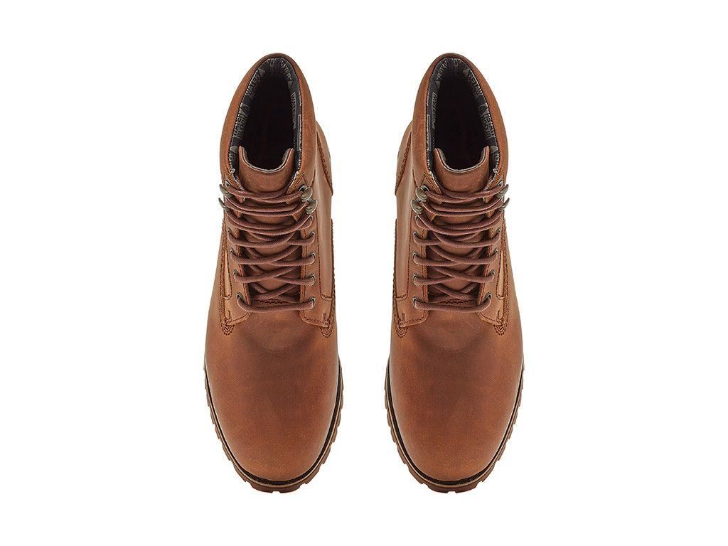 Chatham Men's Standen Leather Ankle Boots in Walnut 6 to 12