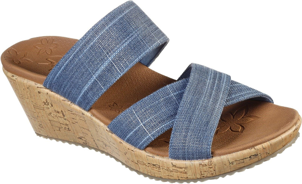 Skechers Beverlee Canyon Dangle Summer Shoes Sandal Ladies Summer in  Navy