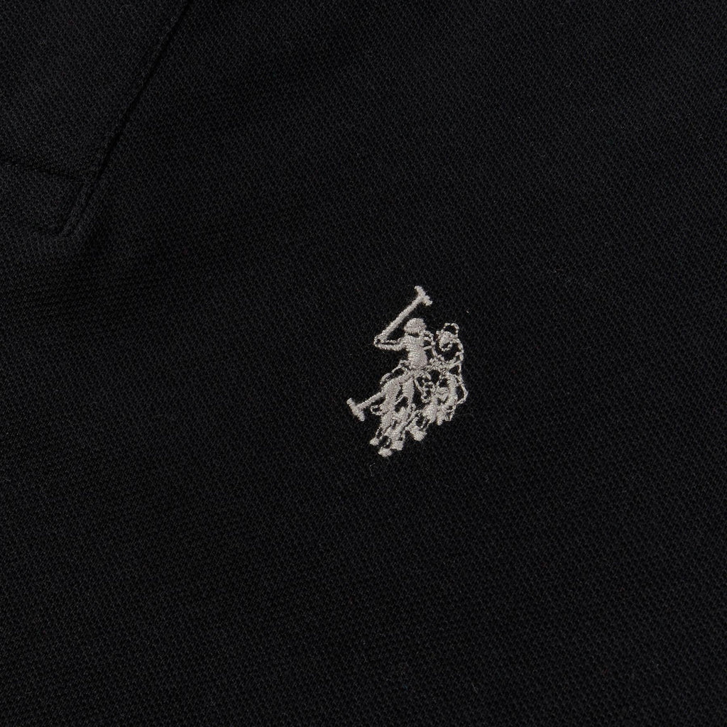 Men U.S. Polo Assn. Uspa Pure Cotton Premium Plain Polo Neck Shirt With Small Logo