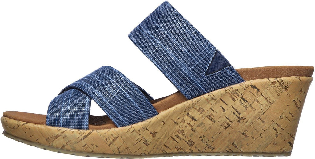 Skechers Beverlee Canyon Dangle Summer Shoes Sandal Ladies Summer in  Navy