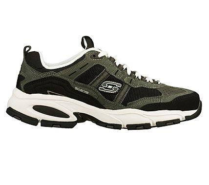 Skechers Men's Vigor 2.0 Low-top Extra Wide Fit shoes in Char in UK 6 to UK 13