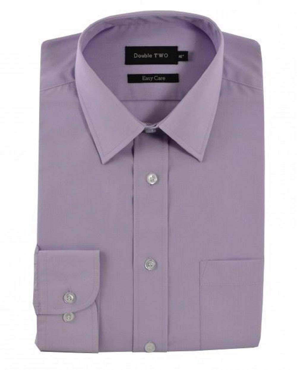 Double Two Men's Classic Fit Cotton Blend Long Sleeve Shirt (3300) in Size 14.5 to 18, For other sizes please search 3300