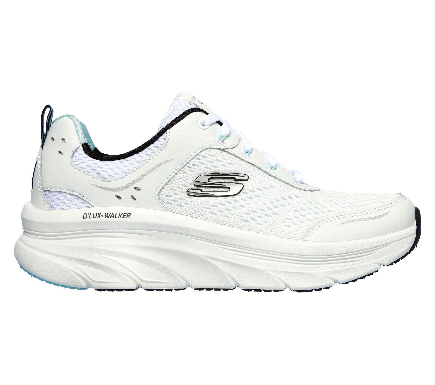 Skechers (GAR149023) Ladies Sports Relaxed Fit D'Lux Walker Infinite Motion in UK 3 to 8