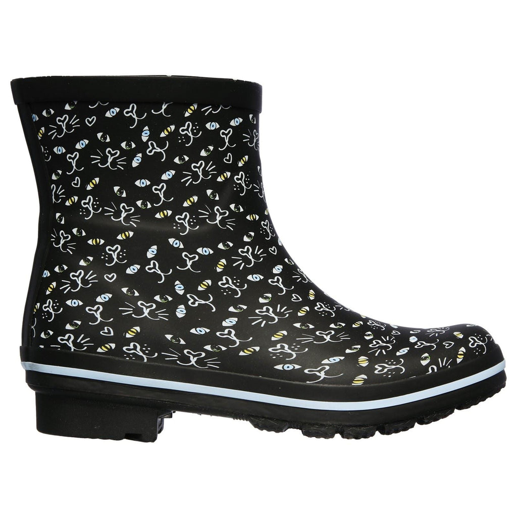 Skechers (GAR113158) Patterned Wellingtons Rain Check Misty Eye in UK 3 to 8