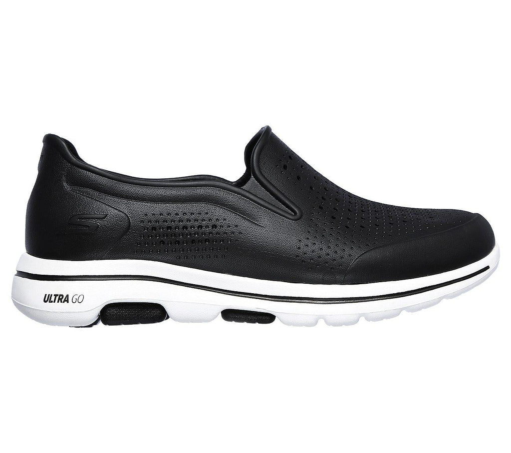 SKECHERS Men's GOwalk 5 - Easy Going Casual shoes in Black/White