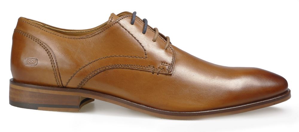 Paul O'Donnell Mens Lace Up Formal Shoe - Boston 2 Tan