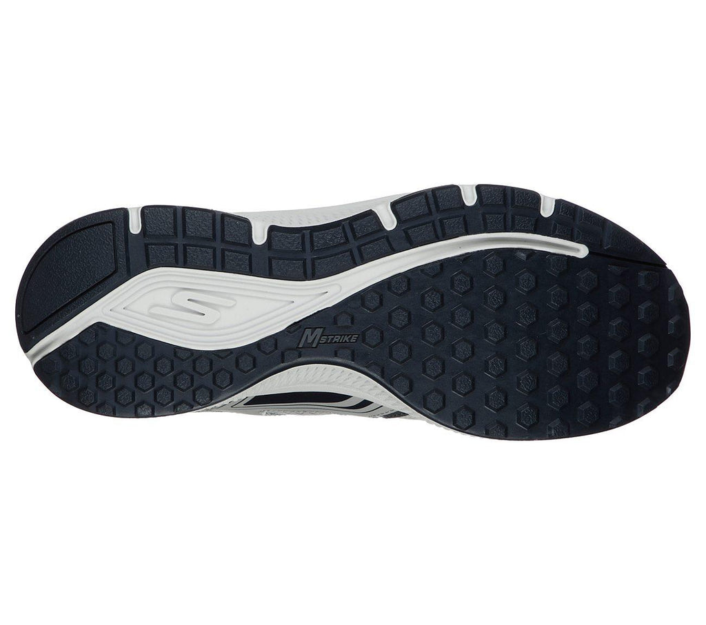 SKECHERS Men's Gorun Consistent Running/Gym Trainers in Grey/Navy