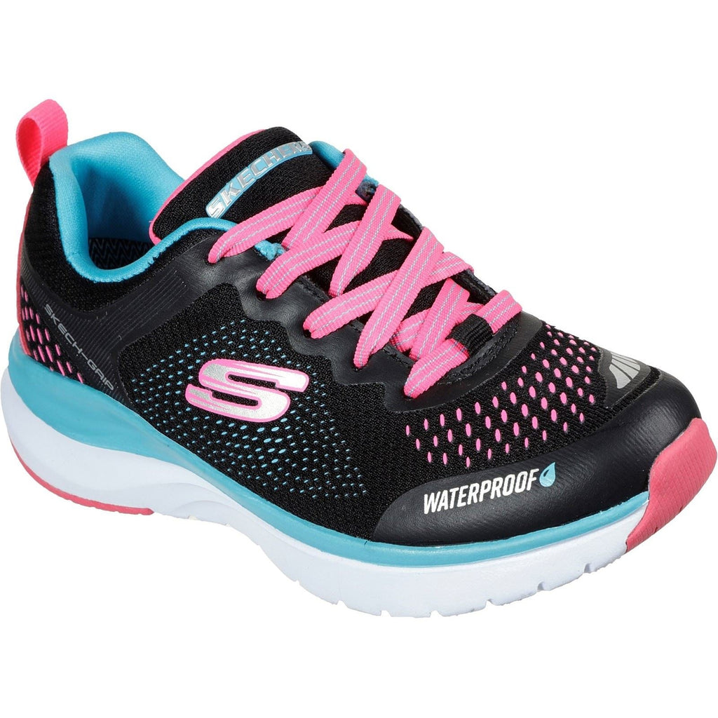 Skechers (GAR302394L) Childrens Sports Ultra Groove Miss Hydro Shoes in UK 1.5 to 13.5