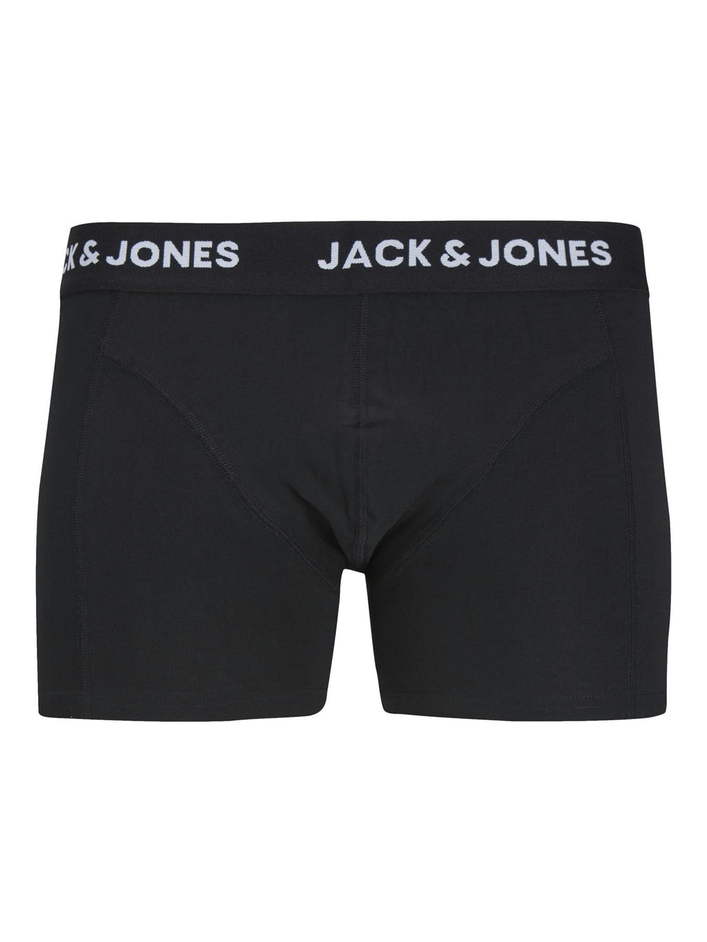 Jack & Jones Trunks 3 Pack For Men in Black (JACANTHONY) in Black, M-XL