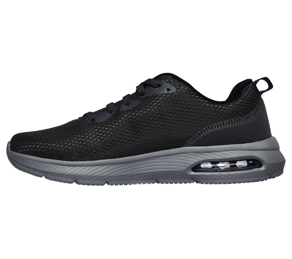 SKECHERS Men's Skech-Air: Dyna-Air Comfort Training And Walking Sneakers in Charcoal/Black
