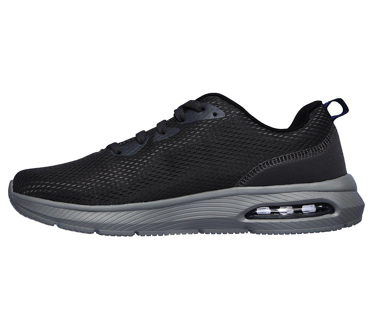 SKECHERS Men's Skech-Air: Dyna-Air Comfort Training And Walking Sneakers in Charcoal/Black