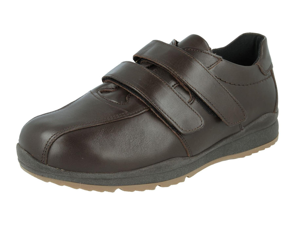 Men'S Casual Shoes (Stephen)6V Wide Fit By Db Shoes in Dark brown