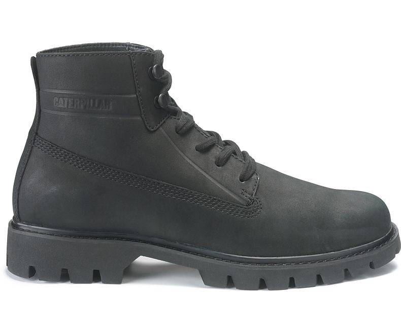 CAT Mens Full Grain Leather Modern Boots (Basis) in Black