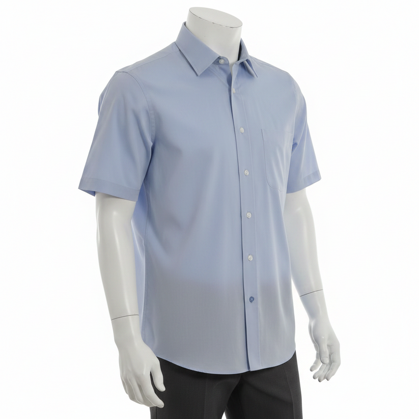 Double Two Men's Classic Cotton Blend Shirt 6 Colours Collar 14.5–23" - additional view 7