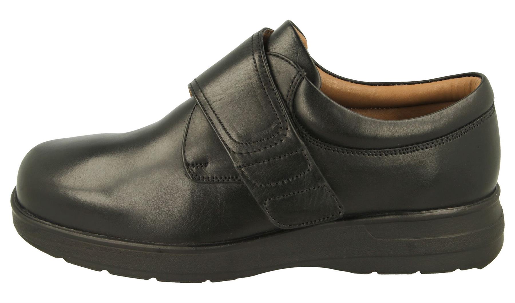 DB Shoes Women's Extra Wide Fit (6V) Benny Shoes in Black, Size 6 to 14