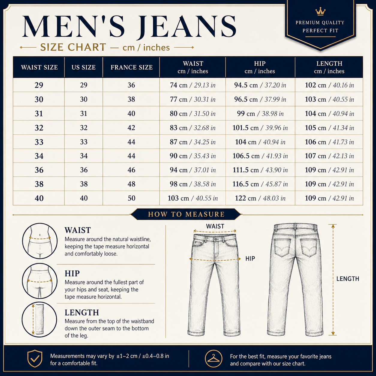 Mens Straight Stretch Jeans Slim Fit Smart Casual Work Denim Trousers