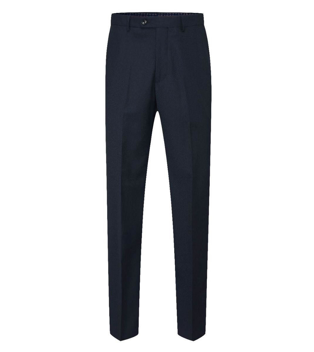 Skopes Men's Farnham Tailored Fit Suit Trouser in Navy Waist 34 to 62